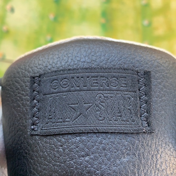 Converse All⭐️Star Chuck Taylor Black Leather   10 - Picture 8 of 11